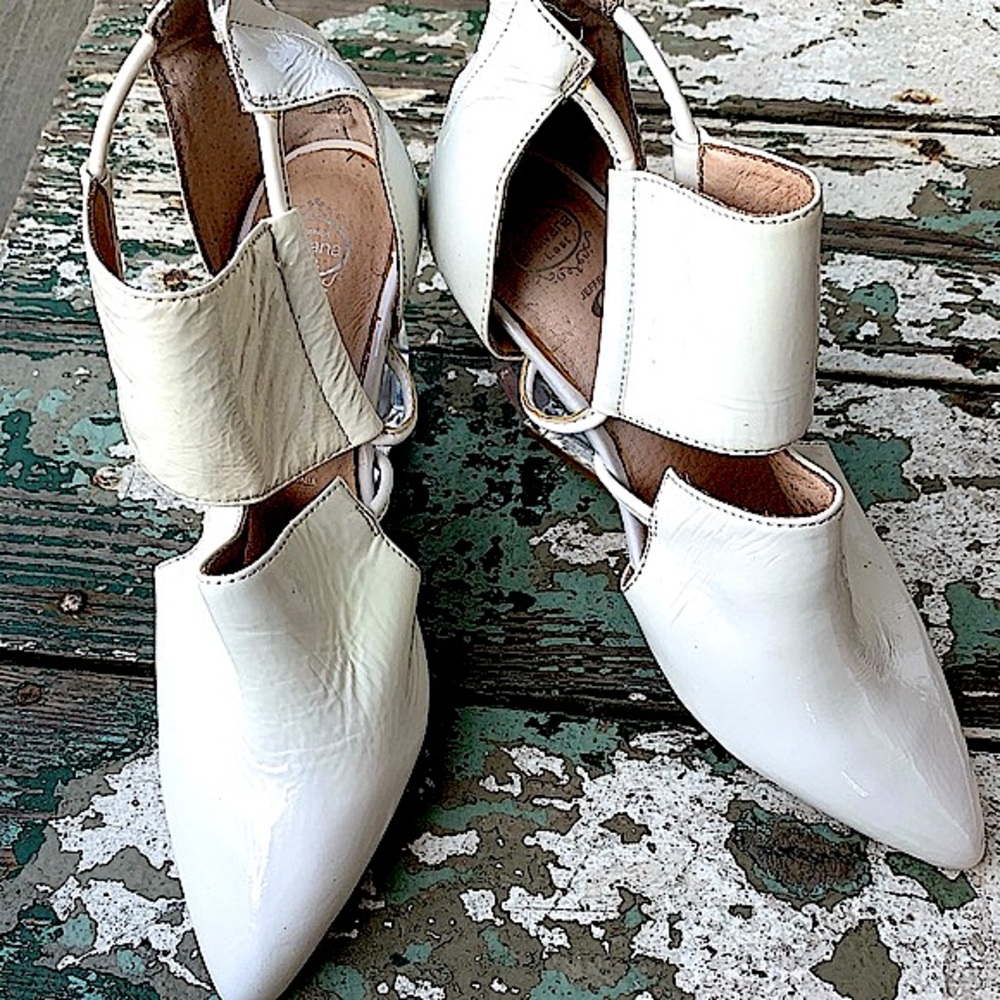 Handmade Havana Campbell wedge shoes sz 8.5